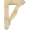 Ekena Millwork Funston Arts and Crafts Rough Sawn Bracket w/ Offset Brace, Douglas Fir, 8"W x 30"D x 42"H BKT0806X30X42FST03RDF - alternate 3
